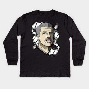 Ron "the Legend" Perlman Kids Long Sleeve T-Shirt